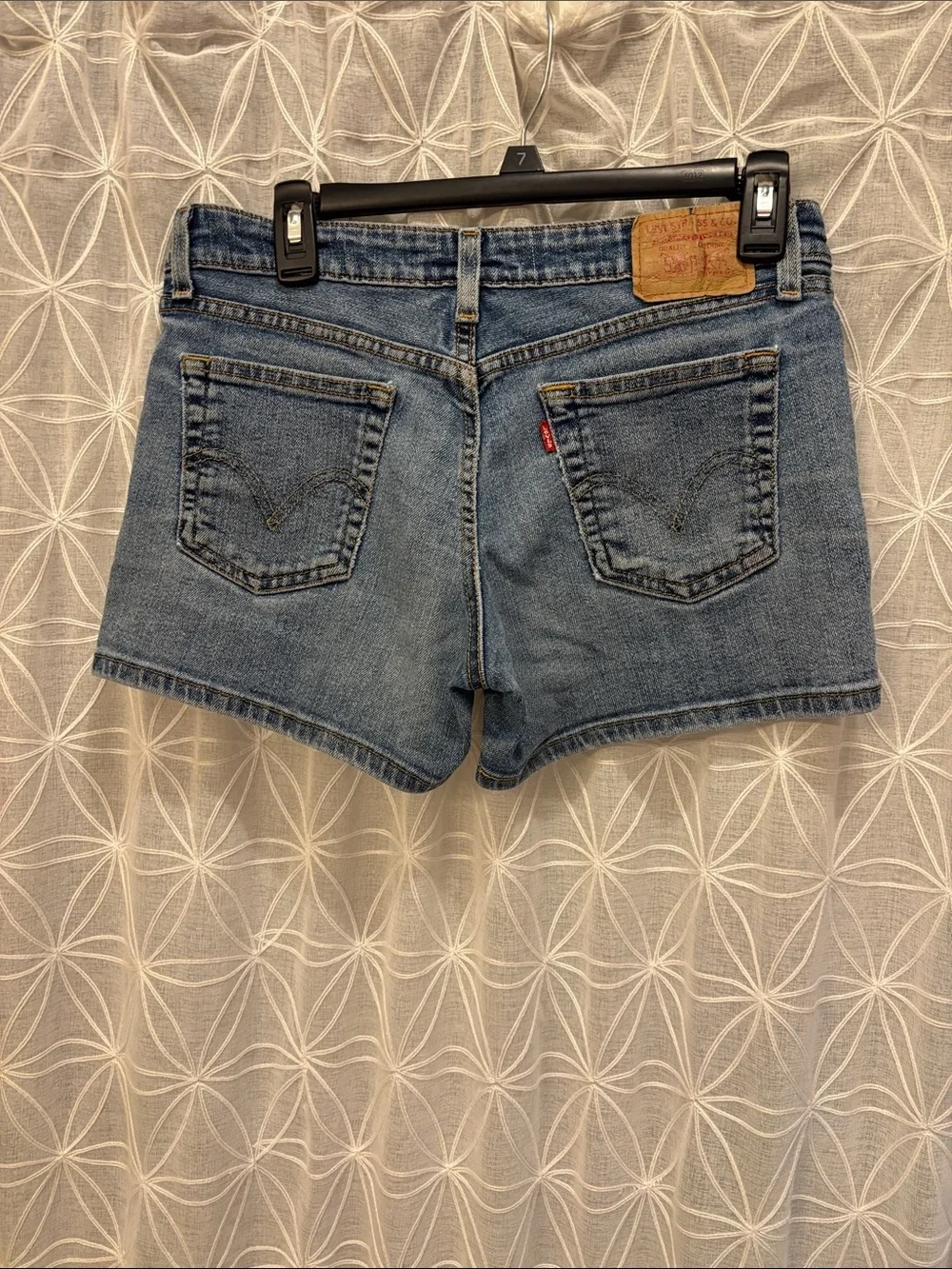 Levi's Women's Light Blue Denim Shorts